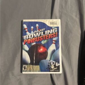 Bowling Pinbusters! (Wii) - Blue/Red Game Case